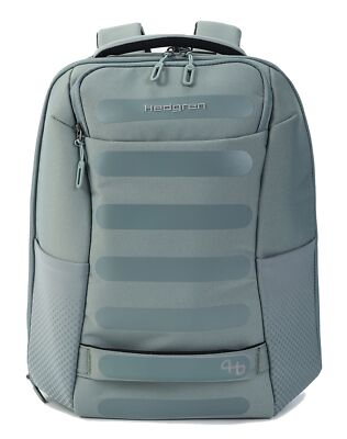 Hedgren Hcmby Comby Backpack RFID 15,6'' L Rucksack Rucksack Grey - Green