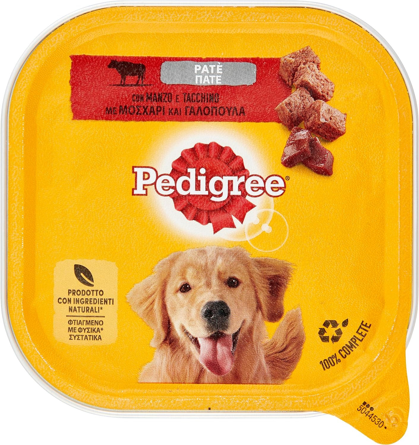 Pedigree Patè Manzo/Tacchino 300g x 20 | Alimento Completo Cani