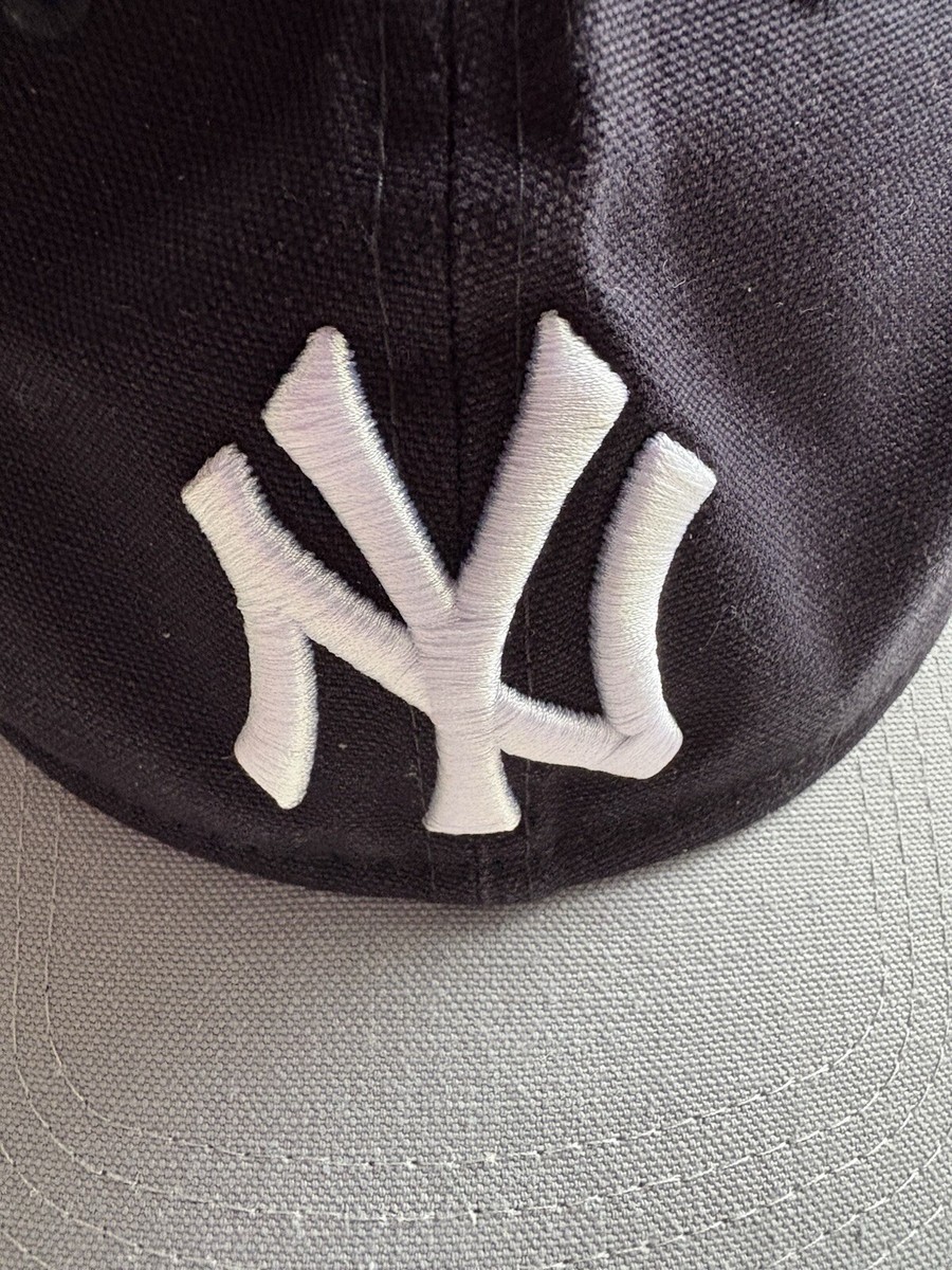 New York Yankees Hat Cap Leather Strapback New Era 9Twenty