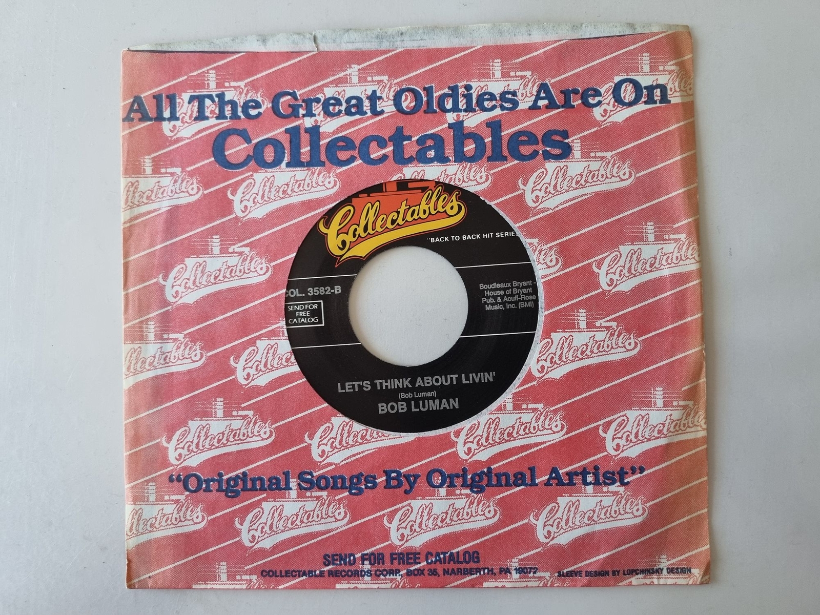 Bob Luman/ Frank Ifield - Let's think about livin'/ I remember you 7'' Vinyl US