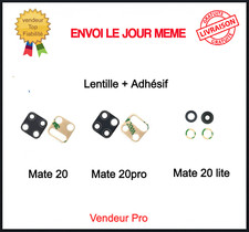 Lentille Huawei Mate 20 20 Pro 20 Lite Vitre Arrière Caméra Verre Adhésif Neuf