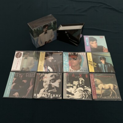 BRYAN FERRY JAPAN 9 MINI LP CD PROMO BOX SET