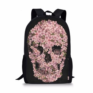 skull bookbag