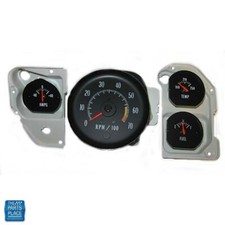 1971-1972 Chevelle Malibu Monte Carlo El Camino Ss Gauge Conversion Kit 6500 Rpm