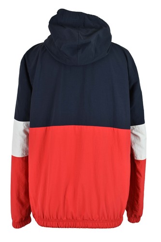 CHAMPION Red Windbreaker Jacket size S Boys Half Zip Pullover Outdoors Outerwear - Picture 3 of 6