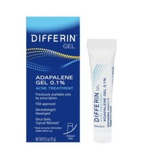 Differin Adapelene Gel 0.1 Acne Treatment - 0.5oz