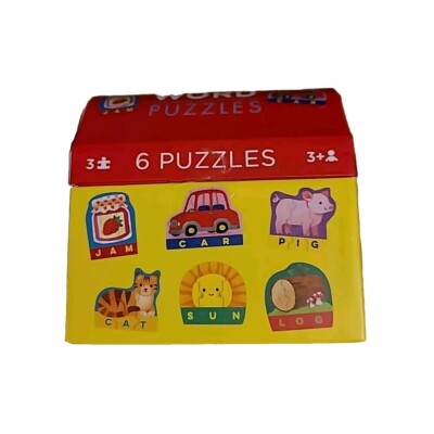 Three-Letter Word Puzzles - Educational NEW