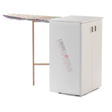 Mobile da stiro asse scomparsa legno Bianco - JOLLY 2 ante