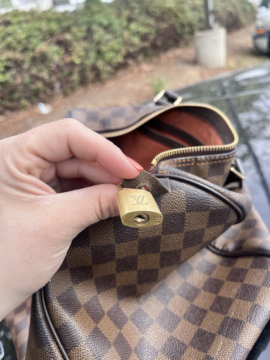 Louis Vuitton Speedy Shoulder Bag 30 Brown Canvas for sale online