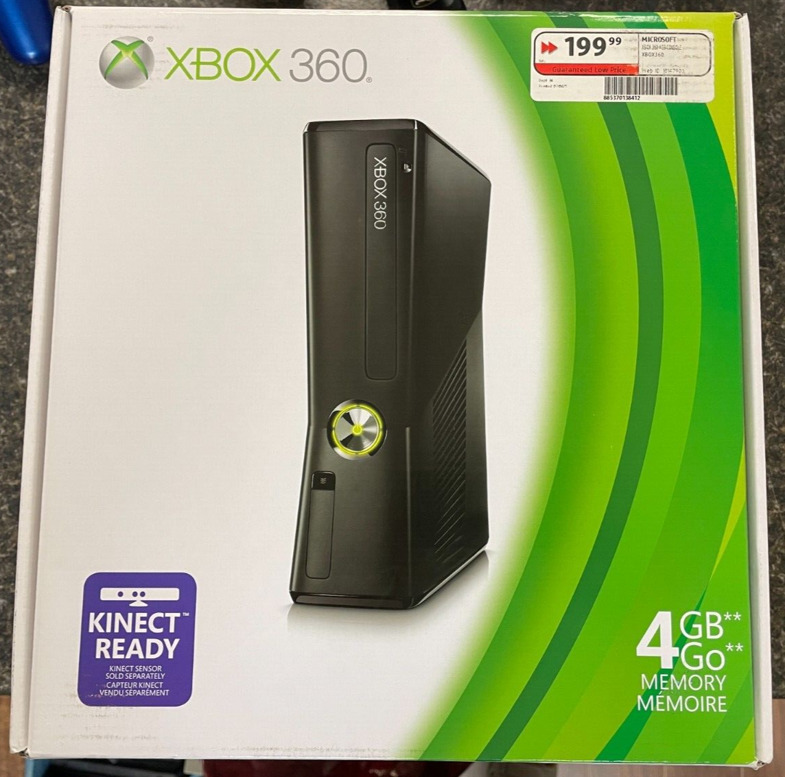 Microsoft Xbox 360 E 4GBB01ARFIYMS