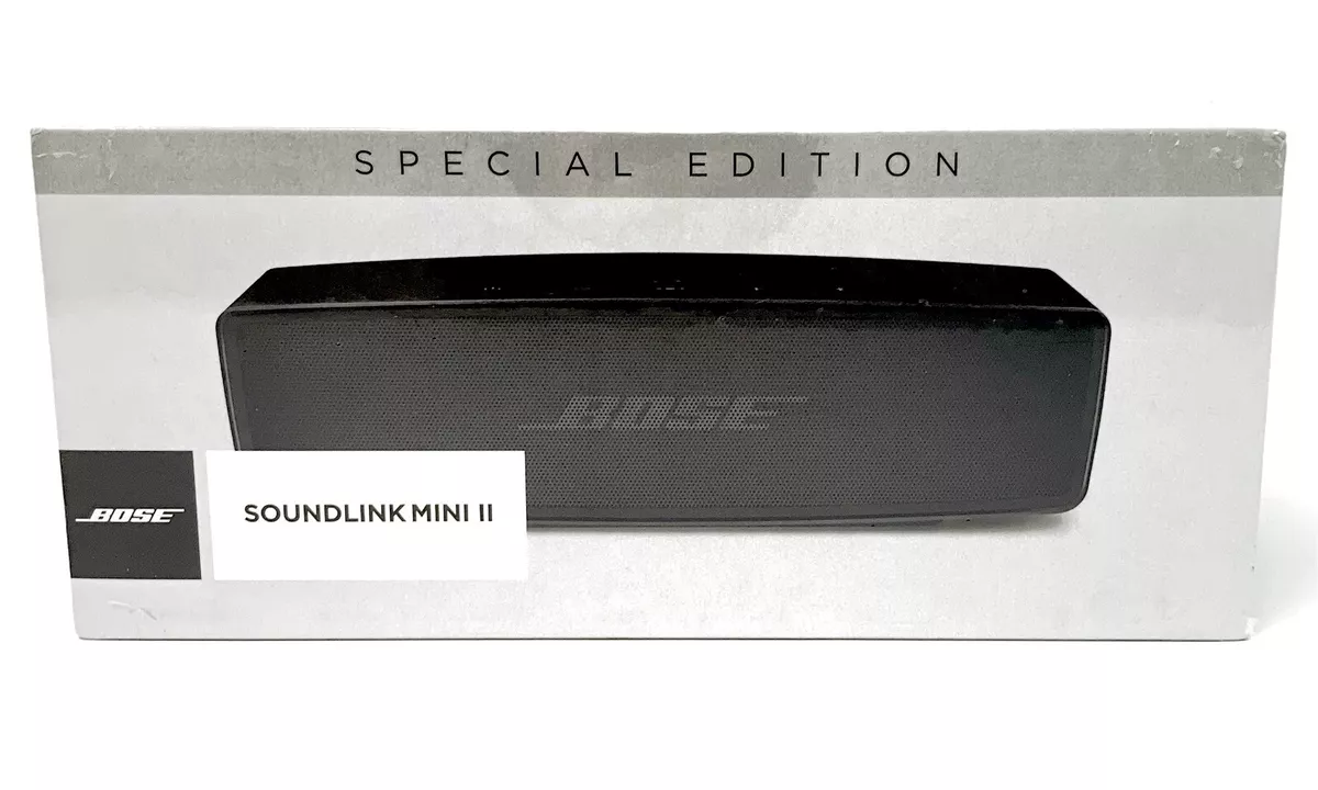 BOSE SoundLink Mini II SPECIAL EDITION Wireless Bluetooth Phone Speaker  BLACK