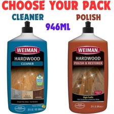 Weiman Wood Floor Polish and Cleaner High Traffic Hardwood Floor Streak-Free