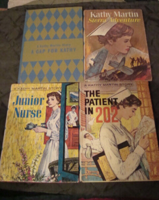 Kathy Martin nurse lot 4 Cap Sierra Patient Junior Josephine James mystery vtg