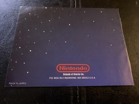 NES MAX Controller Nintendo NES Manual Only VG Condition