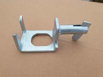 Untere Diagonalbefestigung, verz. mit Kippstift , untere Diagonalhalter Plettac