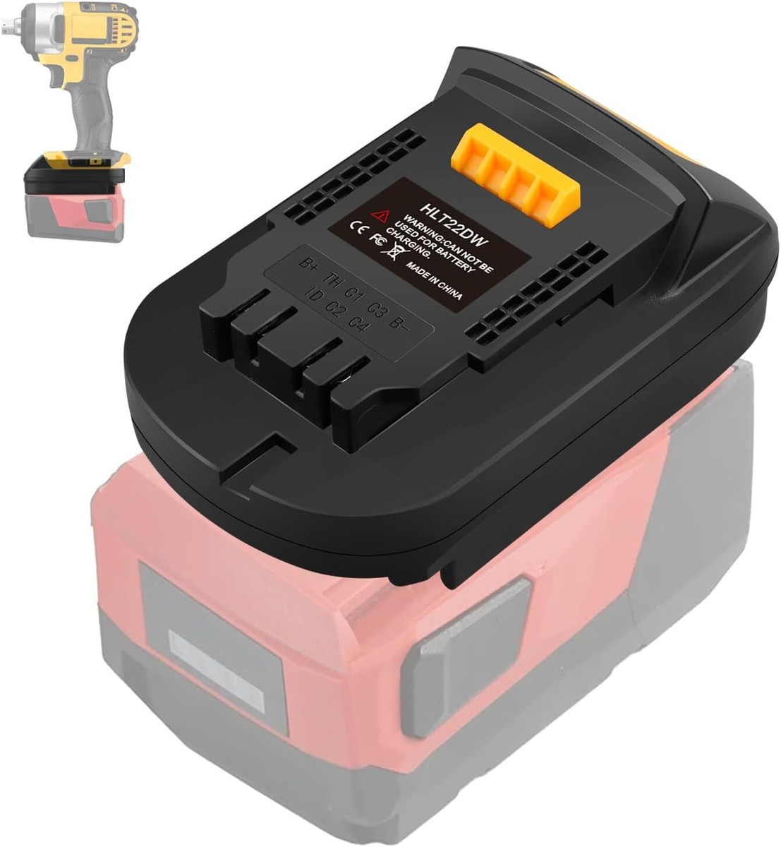 Adapter for Hilti 22V B22 Battery Convert to for Dewalt 18V 20V