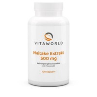 Vitaworld Maitake Extrakt 500 Mg | 100 Kapseln | 100 Mg Polysaccharide