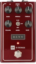 Revv G4 V2 Distortion Guitar Pedal - Red
