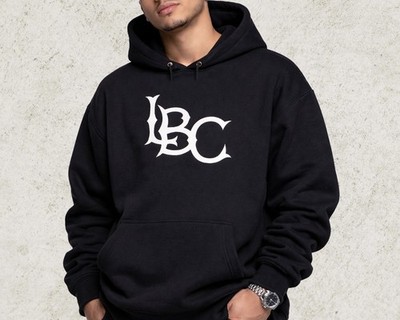 LBC CUSTOM LOGO HOODIE / HOODY SWEATER LONG BEACH SNOOP DOGG WEST