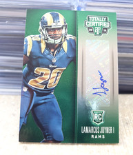 LaMarcus Joyner 2014 Totally Certified Rookie Autograph Emerald Green #d 5/5