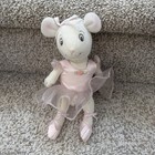 Vintage 2001 American Girl Angelina Ballerina 10" Jointed Arms & Legs Plush — photo 4