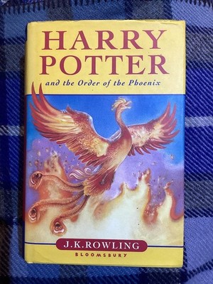 Rare Print Error Harry Potter and the order of the phoenix First Edition