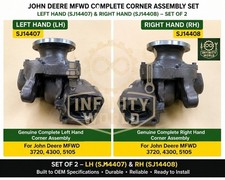 SJ14407 & SJ14408 For JOHN DEERE MFWD LH + RH Front Steering Knuckle Assy-OEM JD