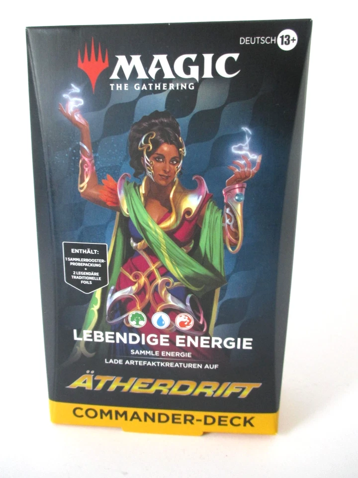 Lebendige Energie Commander Deck Ätherdrift Deutsch Magic the Gathering MTG - Bild 2 von 3