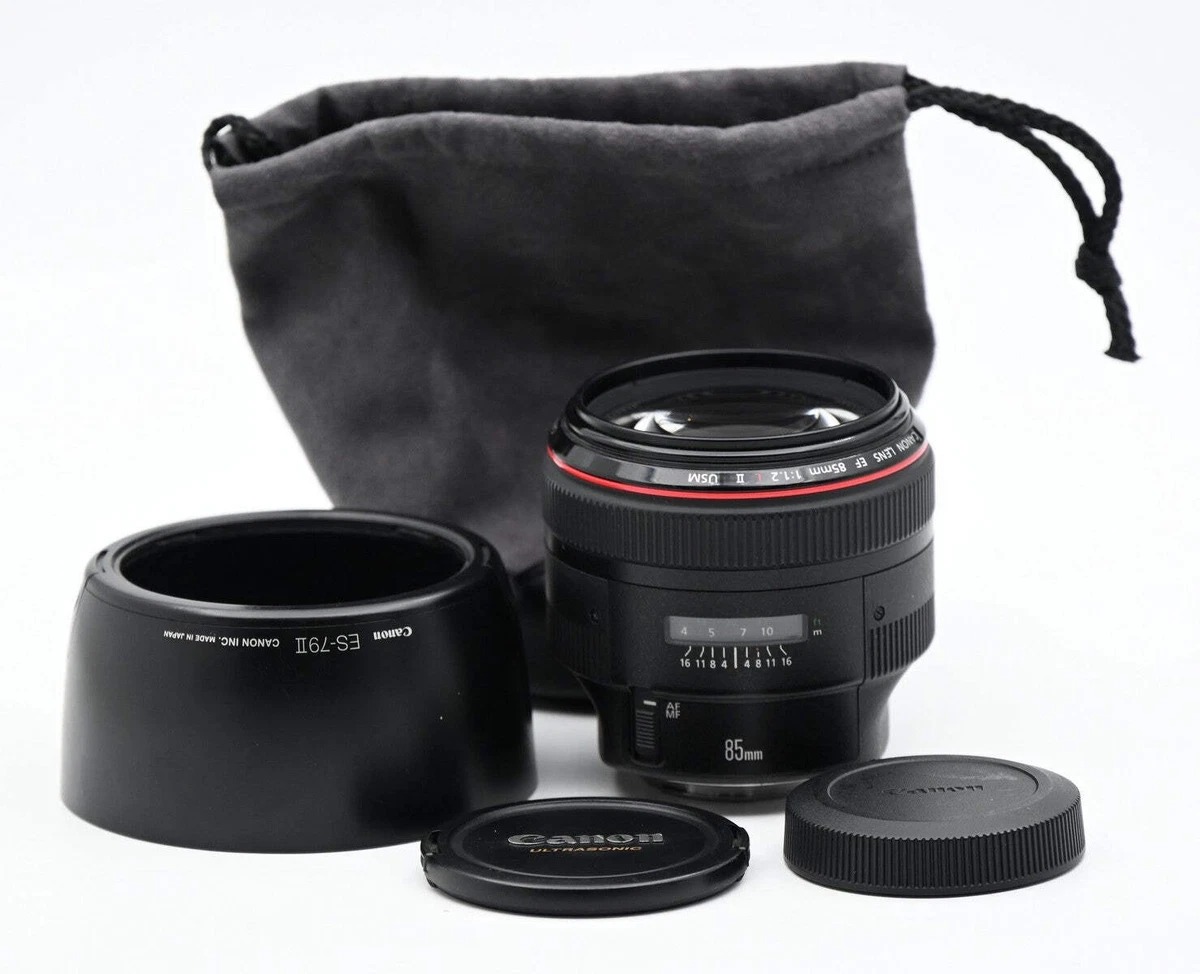 Canon EF f/1.2 Camera Lenses 85mm Focal for sale | eBay