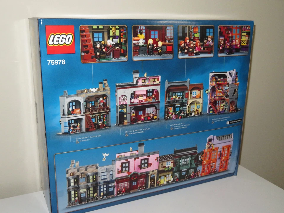 LEGO 75978 HARRY POTTER DIAGON ALLEY NEW SEALED - Image 2 of 4