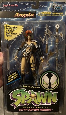 1995 Todd Toys McFarlane s Angela Spawn Deluxe Edition Ultra-Action Figure New