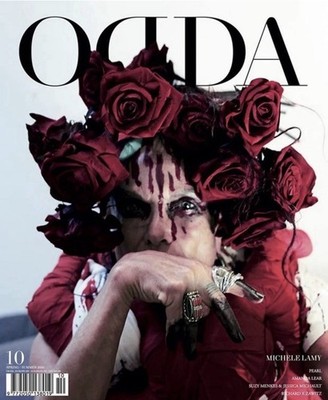 ODDA Magazine #10 MICHELE LAMY Amanda Lear LUCKY BLUE SMITH Alaska CHRISTENSEN