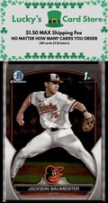 2023 Bowman Draft #BDC-84 Jackson Baumeister Chrome