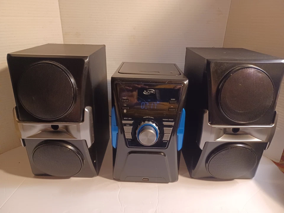 iLIVE Bluetooth Radio/ CD Home Music STSTEM IHB613B In Good Condition - Image 3 of 4