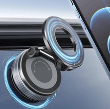 360  Adjustable Magnetic Vacuum Suction Cup Car Phone Holder Mount for MagSafe