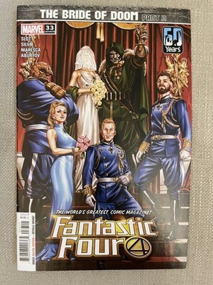Fantastic Four #33, 2021 - BRIDE OF DOOM PART 2 - Marvel Comics 