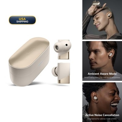 Status Pro X Wireless Earbuds - Moonbeam