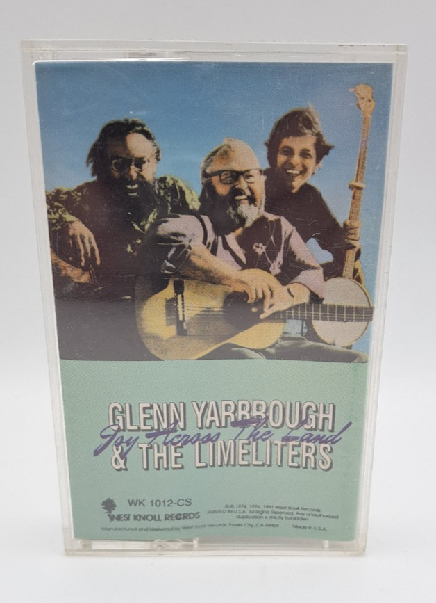 GLENN YARBROUGH - JOY ACROSS THE LAND - RARE CASSETTE