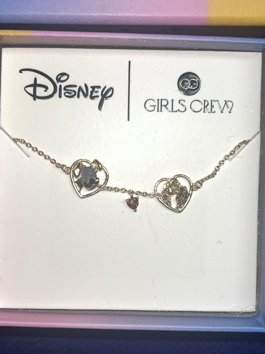 Girls Crew x Disney Lady and the Tramp Bracelet Gold Tone