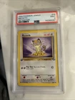 1999 Pokemon Jungle Meowth 1st Edition No. 56 PSA 9