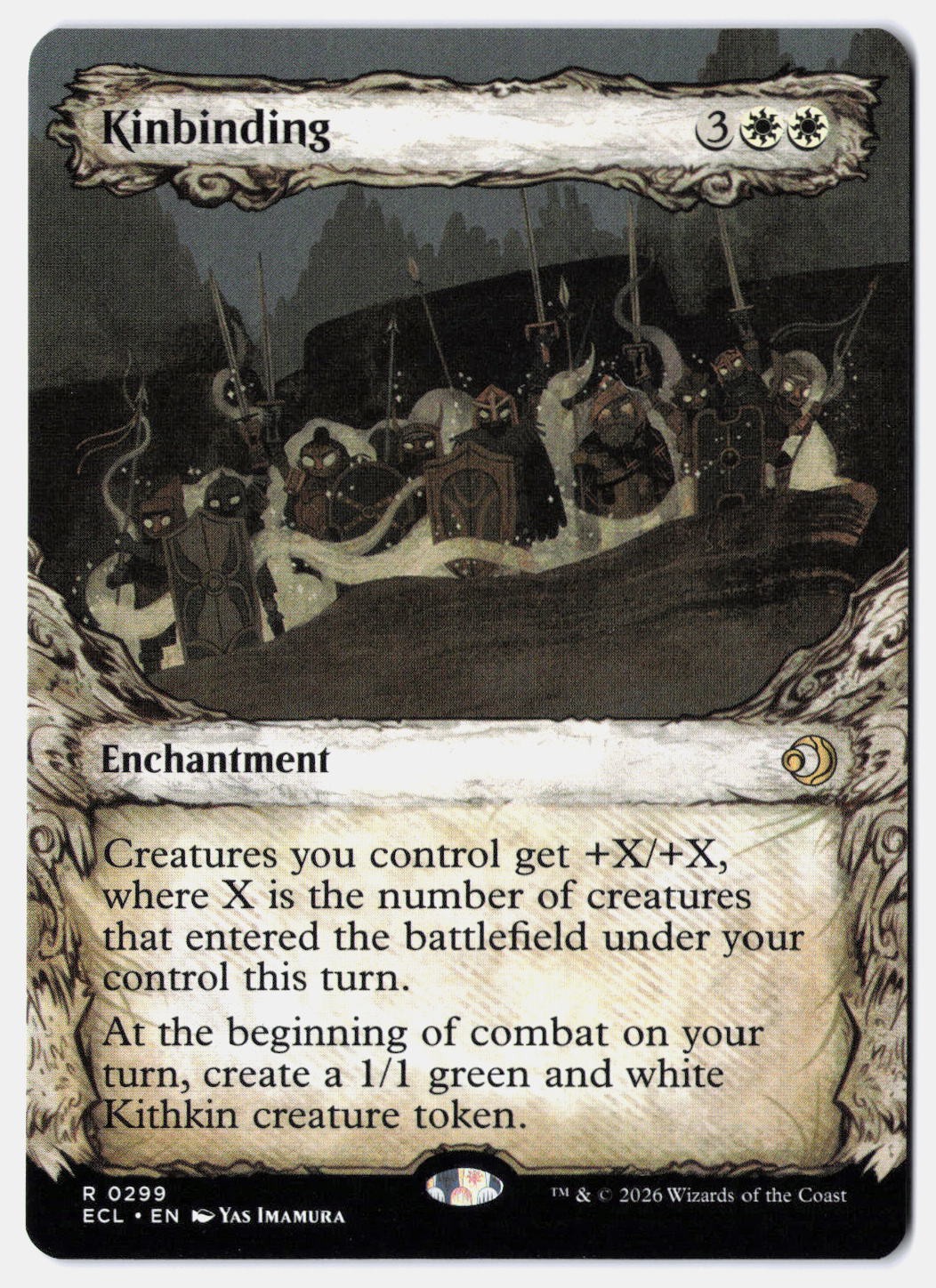 Kinbinding (Showcase) Lorwyn Eclipsed 299 in NM