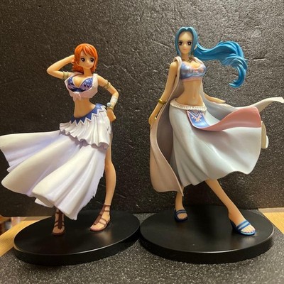 One Piece Figure Nami Vivi Set DX GIRLS SNAP COLLECTION Vol1 Banpresto Lot