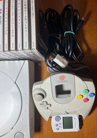 Sega Dreamcast Console  HKT-3000 Bundle 17 Games Controller Set P7