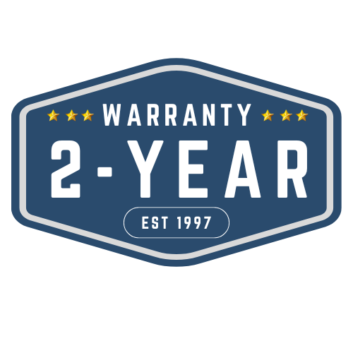2 Year Warranty