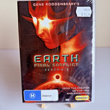 Earth Final Conflict : Season 3 (6 DISC SET , DVD, 1999) BRAND NEW REGION 4
