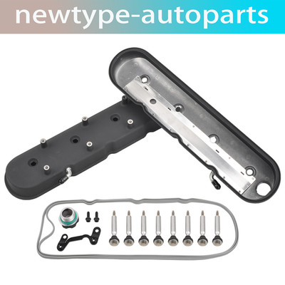 LS Cast Aluminum Tall Valve Covers Coil Mount for GM LS1 LS2 LS3 LS6 5.3 6.0