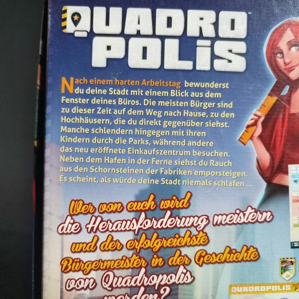 Quadro Polis + Mini Erweiterung Spielplätze Days of Wonder ab 8 Jahren - Bild 3 von 4