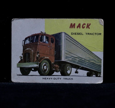 World on Wheels Mack Diesel Tractor #12 Non-Sport Trading Card Base Set
