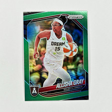 Panini 2025 WNBA Prizm Allisha Gray Atlanta Dream #16 Green Prizm