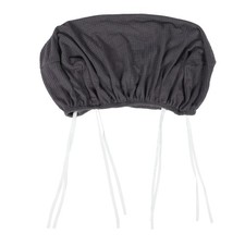 Dark Grey Stretch Polyester Bench Cover for Dining Piano Stool Chair Protector